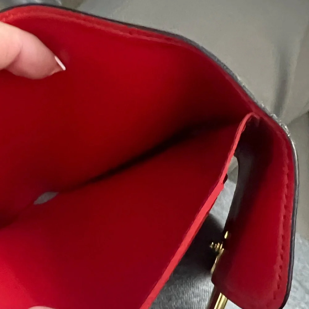 Louis Vuitton Monogram Wallet in Brown and Red - Picture 5 of 5